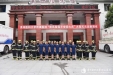 我院保卫处组织开展“防风险 保平安 迎大庆——大型灭火疏散演练活动”