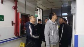 我院保卫处开展春节前夕消防安全大检查