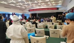 我院援助湖北医务人员到对口医院进行工作交接