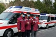 贵州派出12台救护车急驰鄂州支援