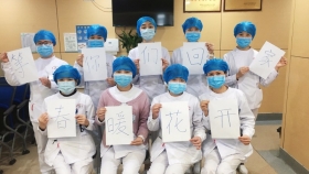 你们安心前方战“疫 ”, 后方有我们守护