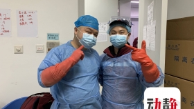 云朵朵“战疫”手记丨感动！明明是两个大男人，却主动当起了“洗杀双雄”