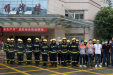 我院安全生产月系列活动——保卫处组织开展大型灭火疏散演练