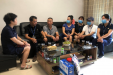 我院离退休管理处“八一”建军节前走访慰问退休老战士