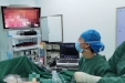 乳腺外科实施院内首例超声引导下腔镜辅助双乳注射式假体取出术