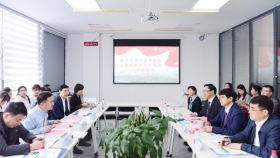 中国科学院上海药物研究所所长李佳一行来院考察交流