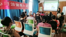 我院专家到北京路社区医院开展脑卒中健康管理防治知识讲座