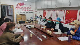 纪委书记保蕾带队到院前急救综合科开展调研指导
