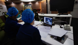 我院与北京协和医院开展新冠病毒感染重症患者远程会诊