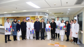 团省委书记史麒麟来院看望慰问临床一线青年突击队