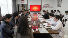 全国防控重大慢病创新融合试点项目考评专家组来院开展实地考评