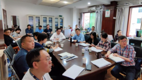 党委书记李海洋到后勤管理处调研