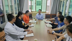 院长左石到临床教学部调研