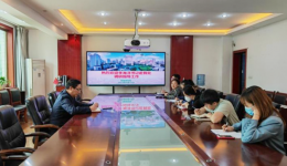 党委书记李海洋到发展规划处调研