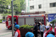 院团委组织青年志愿者参加消防应急演练