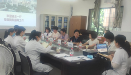 总会计师谌贻萍到临床营养科调研