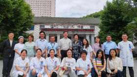 天津中医药大学第一附属医院针灸部部长杜宇征来院参观交流