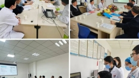 省普外科质控中心专家组到六盘水市人民医院、钟山区人民医院督导