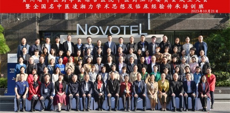 贵州省中医药学会综合医院中医药工作委员会成立大会暨全国名中医凌湘力学术思想及临床经验传承培训班