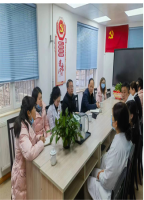 党委副书记代宏到省政府机关门诊部调研