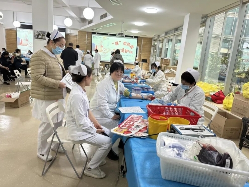 “医”腔热血 为生命护航——我院开展2025年无偿献血活动