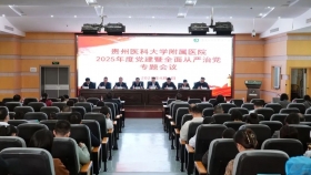 贵医附院召开2025年党的建设和全面从严治党工作会议