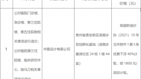 贵州医科大学附属医院关于贵州医科大学附属医院室外消火栓改造及贵州医科大学附属医院历史遗留安全隐患问题整改两个项目第三方预算编制单位服务采购的中标公告