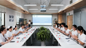 华中科技大学公共卫生学院实践队来我院参观交流
