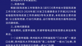2025年省级医院巡查公告