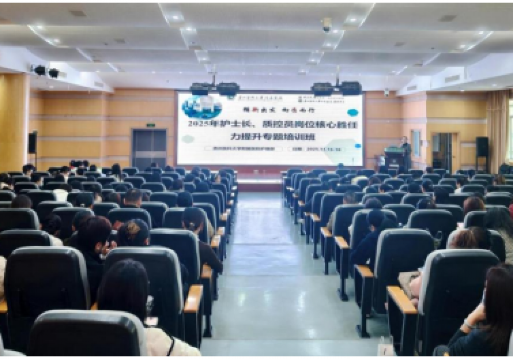 护理部组织开展“2025年护士长、质控员岗位核心胜任力提升专题培训班”