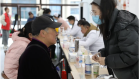 联合义诊活动走进党武街道智汇社区