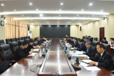 树立和践行正确政绩观学习教育第八督导组督导贵州医科大学附属医院见面会召开