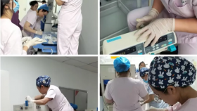 【效率医疗﹒文明行动】新生儿科开展仪器设备大消毒专项行动